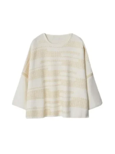 A Nossa Tarde 2025 Tânia Ribas Textured Sweater