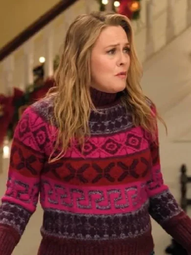 A Merry Little Ex-Mas Alicia Silverstone Fair Isle Sweater