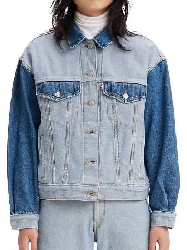 General Hospital Emma Scorpio-Drake Colorblock Denim Jacket