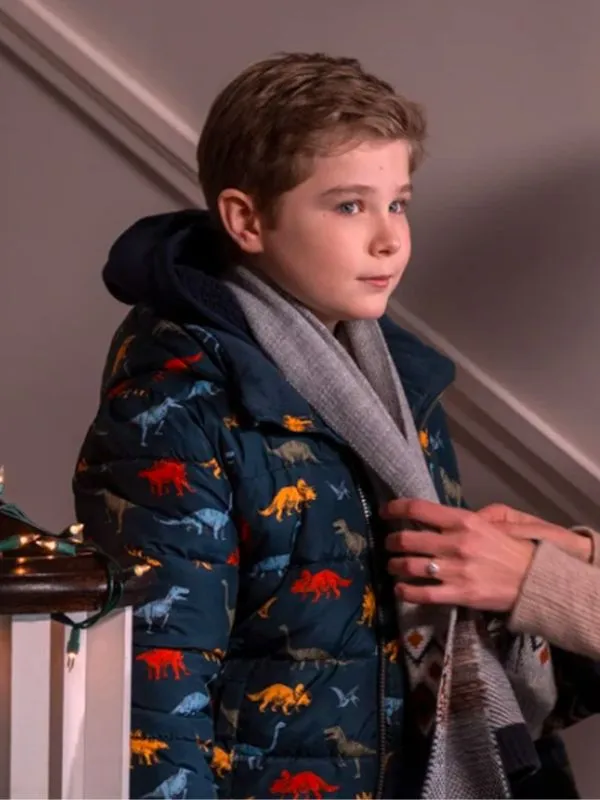 Ginny & Georgia S02 Austin Miller Dinosaur Jacket