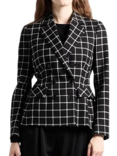 The Morning Show Jennifer Aniston Check Blazer