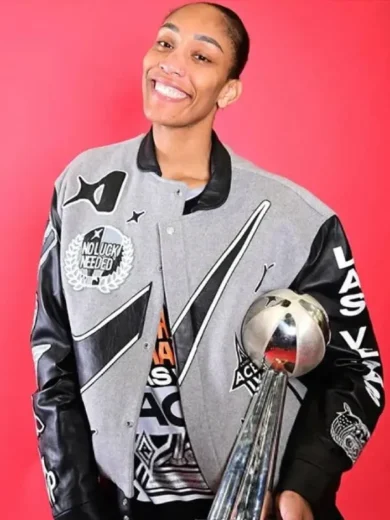 2025 WNBA Finals A’ja Wilson Jacket