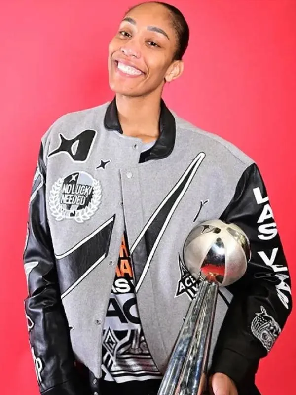 2025 WNBA Finals A’ja Wilson Jacket