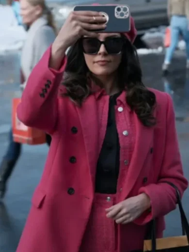 A Reason for the Season 2024 Taylor Cole Pink Coat