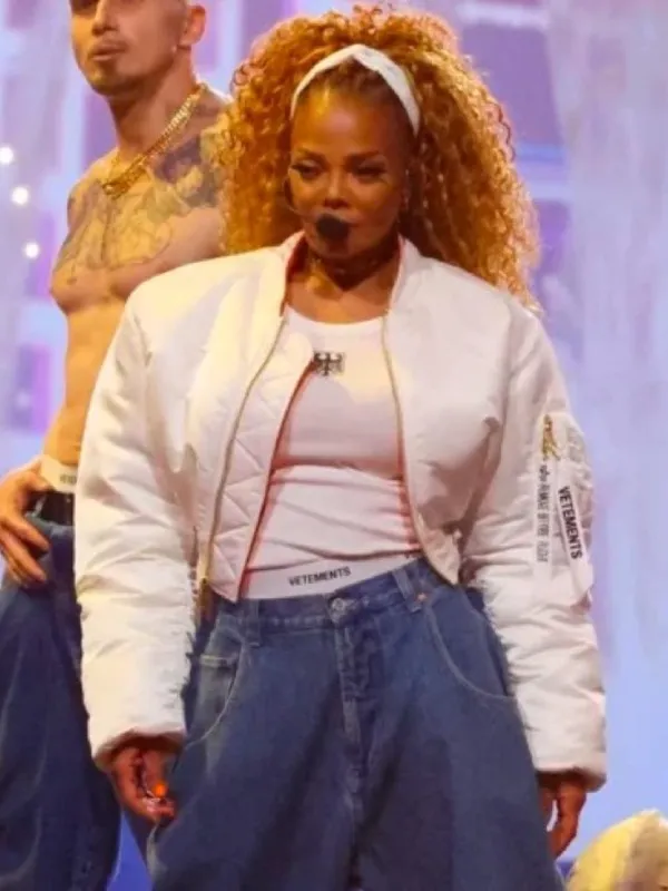AMAs Janet Jackson Bomber Jacket