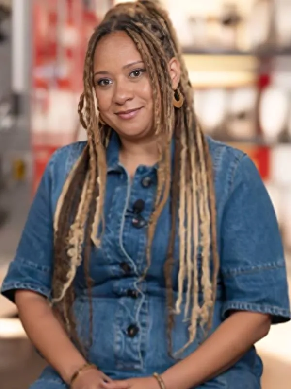 9-1-1 S9 Tracie Thoms Denim Dress