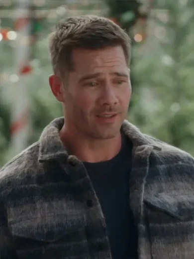 A Magical Christmas Village Luke Macfarlane Jacket
