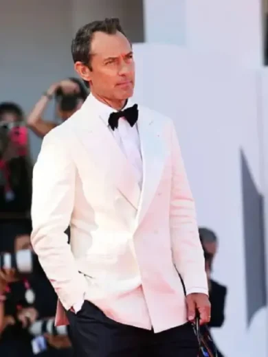 82nd Venice International Film Festival Red Carpet Jude Law Blazer
