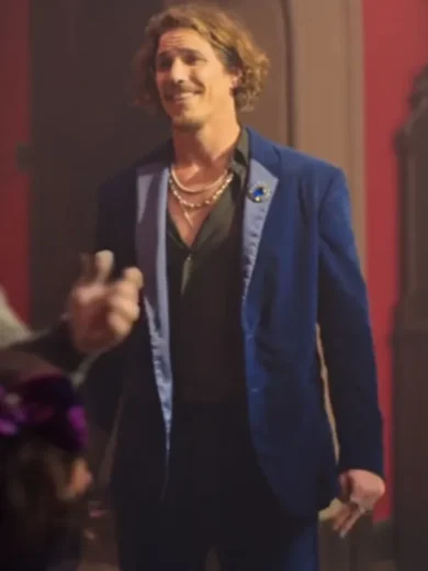 A Vampire in the Family 2023 Romulo Arantes Neto Blue Suit