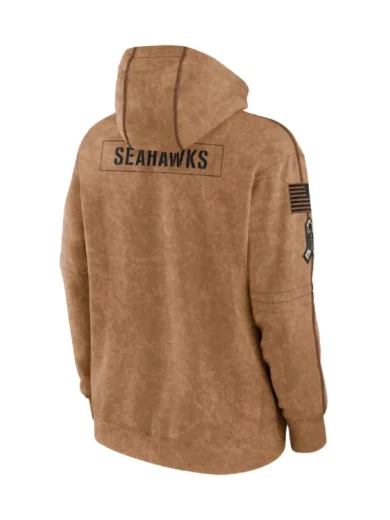 Seahawks Brown Hoodie