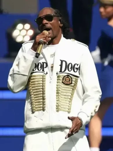 2025 AFL Grand Final Snoop Dogg White Jacket