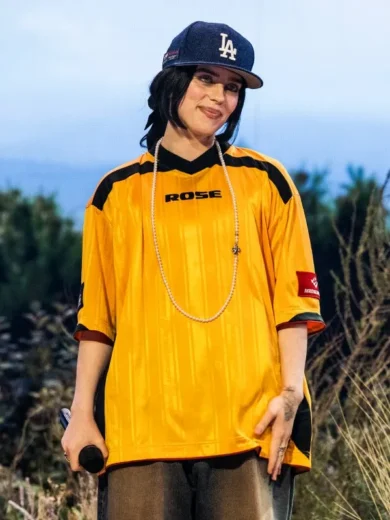 67th GRAMMY Awards Billie Eilish Yellow Jersey