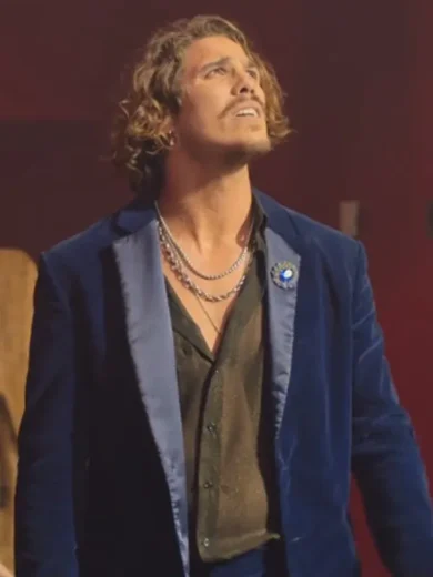 A Vampire in the Family 2023 Romulo Arantes Neto Blue Suit