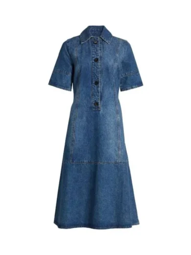 9-1-1 S9 Tracie Thoms Denim Dress