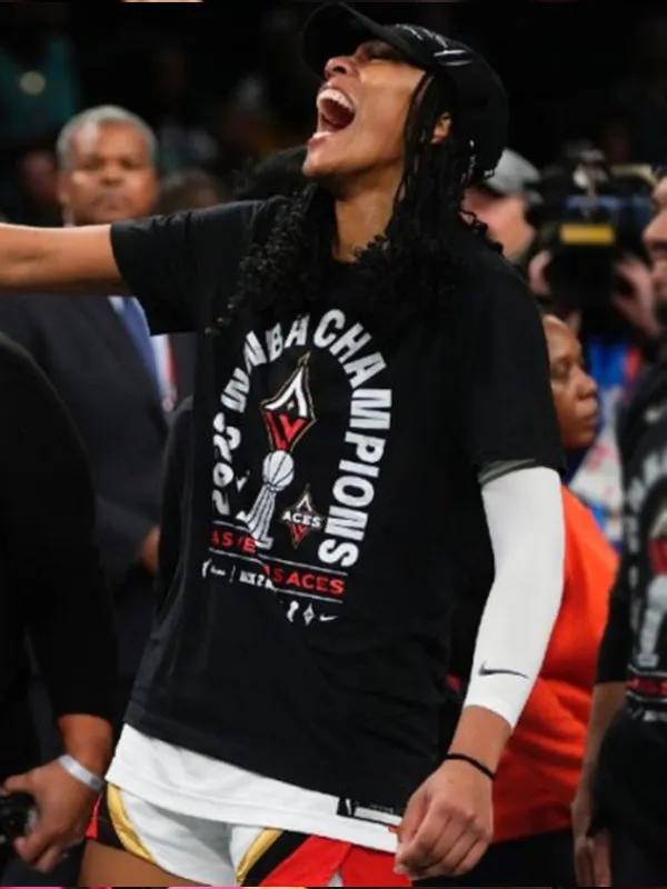 A’ja Wilson Las Vegas Aces 2023 WNBA champions Shirt