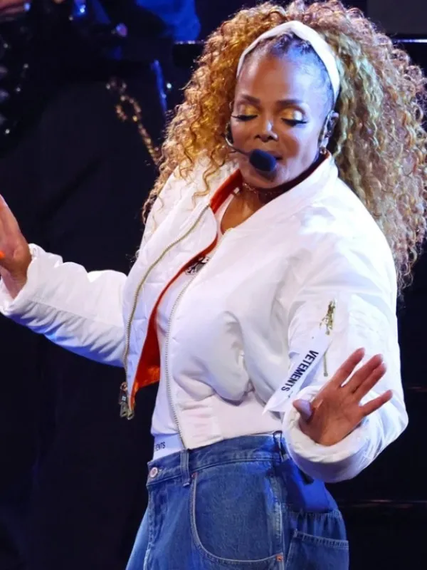 AMAs Janet Jackson Bomber Jacket