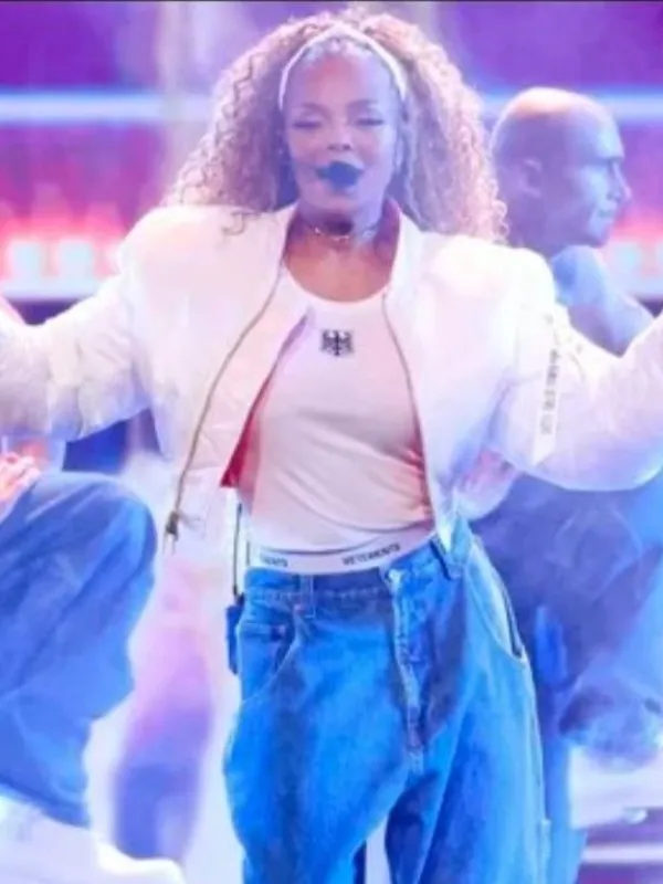 AMAs Janet Jackson Bomber Jacket