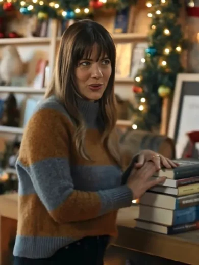 A Novel Noel 2024 Julie Gonzalo Sweater