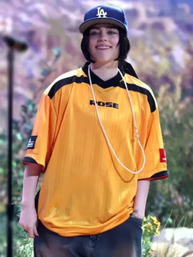 67th GRAMMY Awards Billie Eilish Yellow Jersey