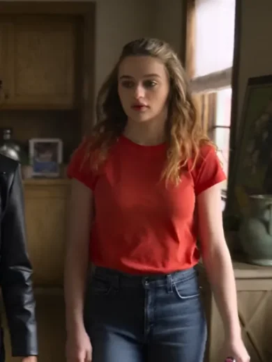 A Family Affair Joey King Red Tee