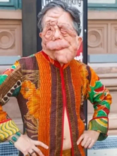 A Different Man 2024 Adam Pearson Coat