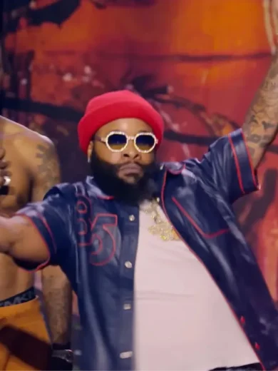 85 South Ghetto Legends Chico Bean Blue Shirt