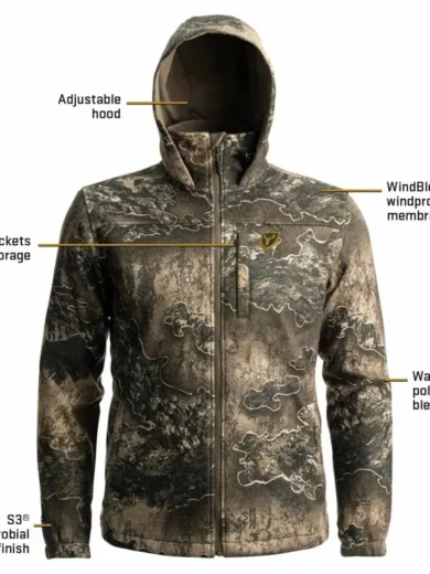 Blocker Outdoors Shield Wooltex Pro Camo Jacket | Realtree EXCAPE
