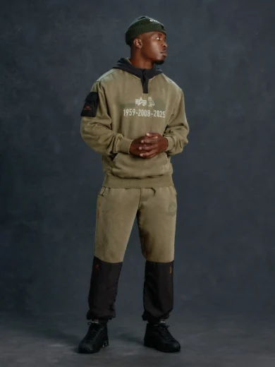 OVO X ALPHA GARMENT DYE HOODIE