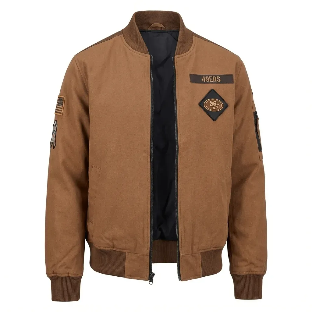 Kyle Shanahan 49ers Salute To Service Jacket