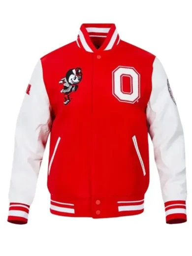 2025 CFP Bryce Harper Ohio State Varsity Jacket