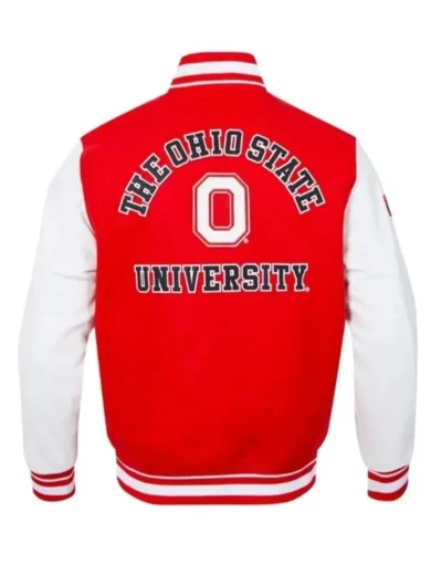 2025 CFP Bryce Harper Ohio State Varsity Jacket