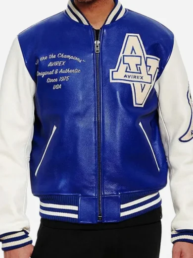 Avirex Wildcat Varsity Leather Jacket