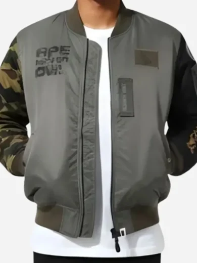 BAPE x OVO Loose Fit MA-1 Jacket