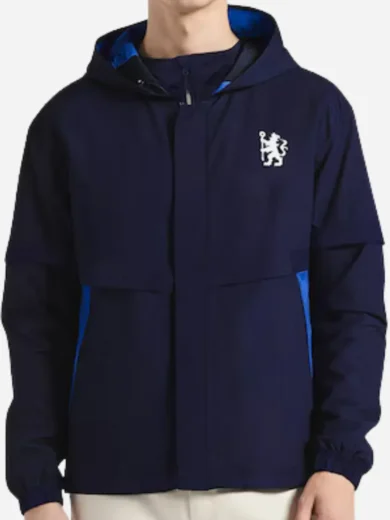 Chelsea Windbreaker Navy Jacket