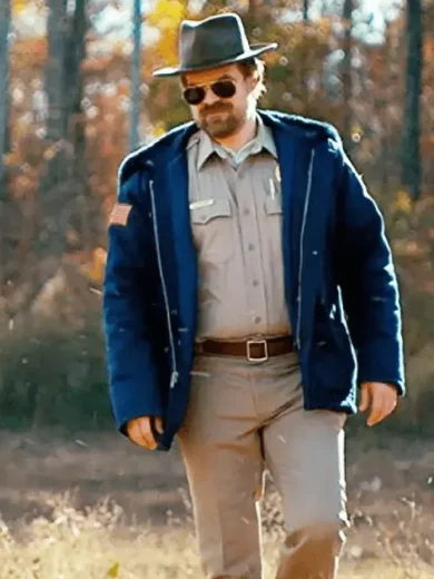Stranger Things Jim Hopper Blue Jacket