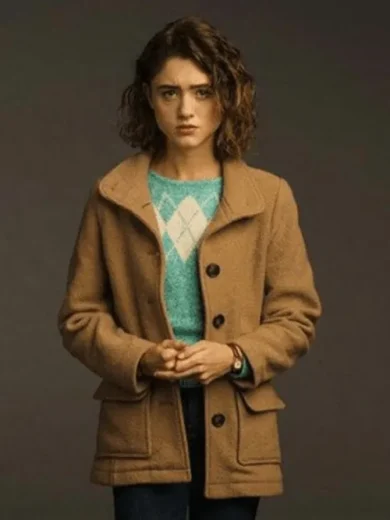 Stranger Things S3 Nancy Wheeler Brown Coat