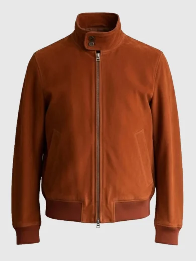 Stranger Things Season 5 Steve Harrington Suede Jacket