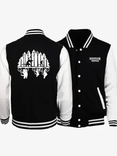 Stranger Things Demogorgon Style Varsity Jacket