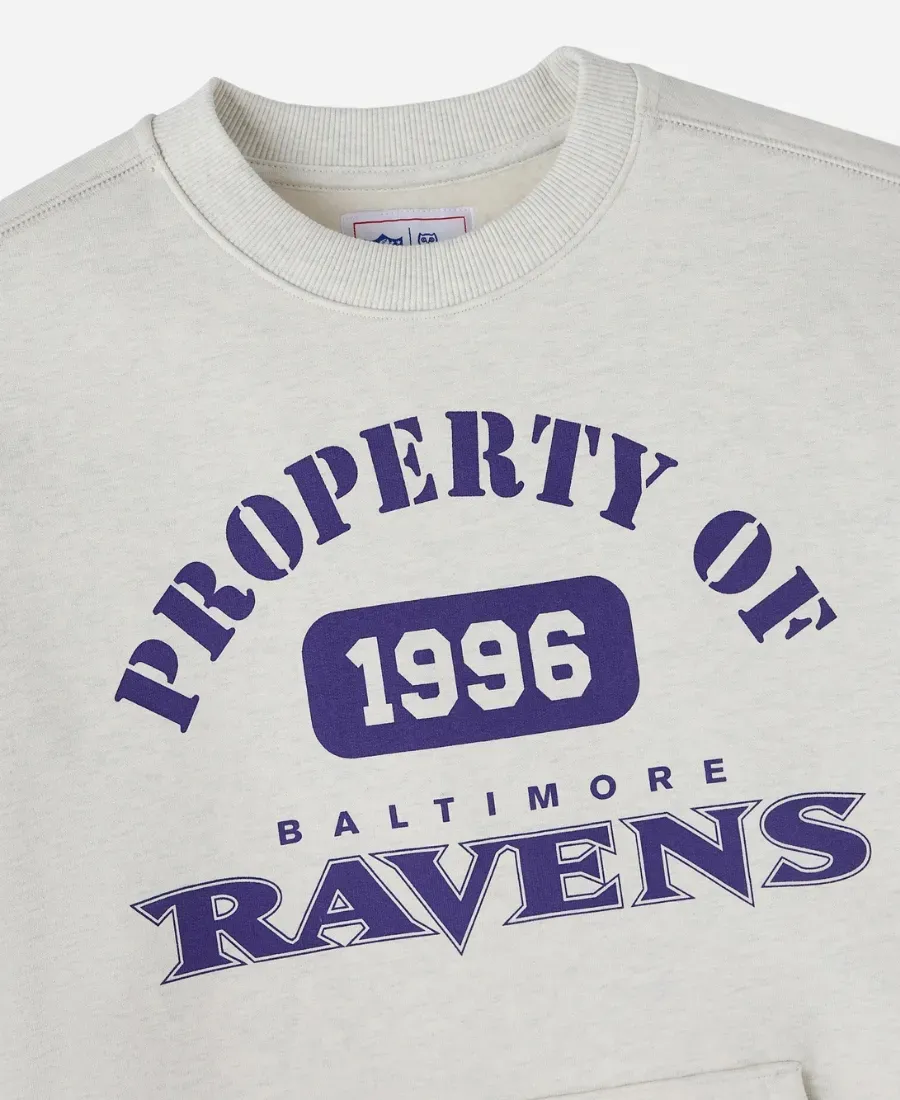 OVO Baltimore Ravens Crewneck Sweatshirt