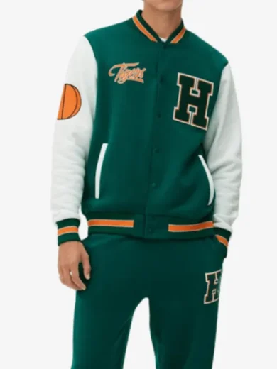 Stranger Things Hawkins Tigers Varsity Jacket