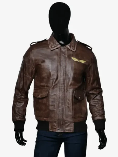 Stranger Things S4 Steve Harrington Brown Jacket