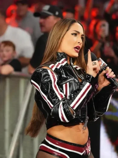 WWE Nikki Bella Leather Jacket