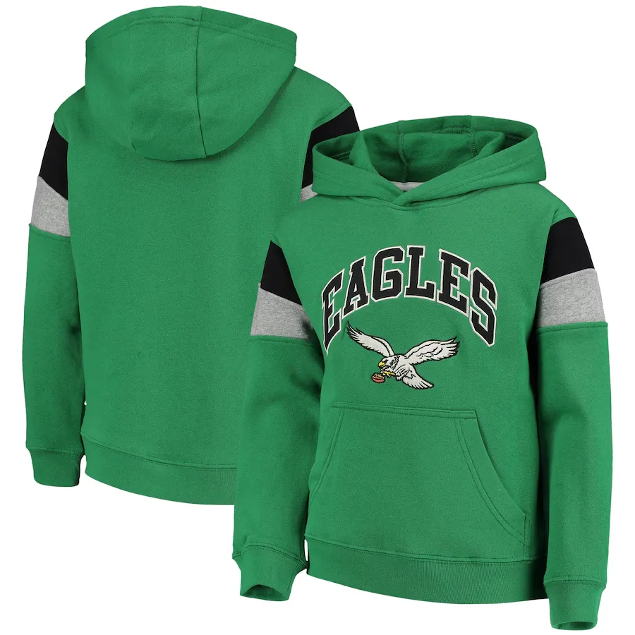 Kelly Green Philadelphia Eagles Retro Hoodie
