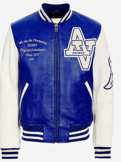 Avirex Wildcat Varsity Leather Jacket