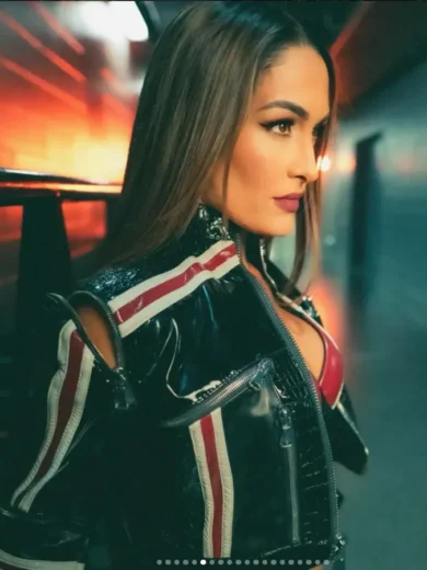 WWE Nikki Bella Leather Jacket