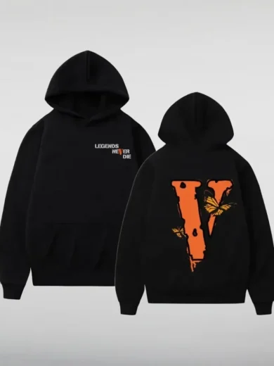 Vlone Butterfly Juice Wrld Hoodie