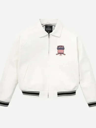 Avirex Icon White Jacket