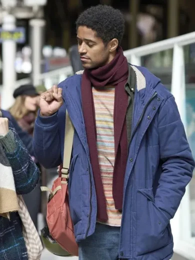 Alfred Enoch This Is Christmas Cotton Jacket