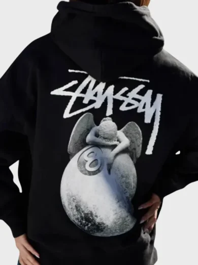 Oversized Stussy Angel Hoodie