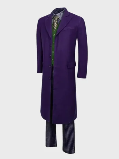 Joker The Dark Knight Trench Coat